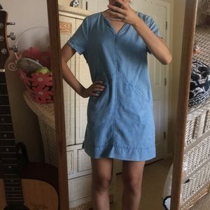 👖Chambray Shift Dress👖